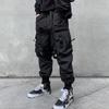 Fashion Multi-pocket Cargo Pants Men Y2K Outdoor Techwear Ankle Pants Punk Style Casual Paratrooper Pants Pantalones Plus Size