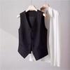 Women's Versatile Sleeveless Vest: Professional Workwear for Spring & Autumn