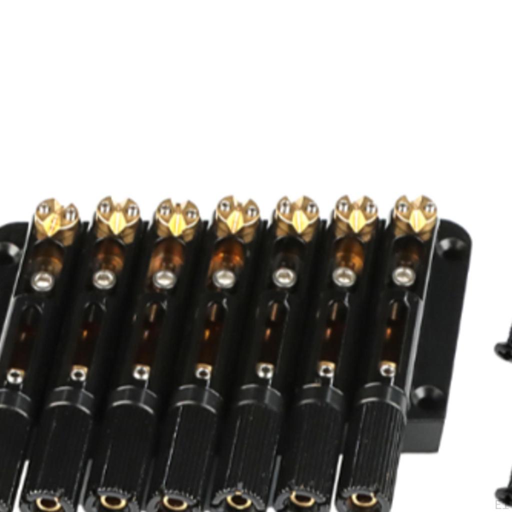 7-струнная гитара бридж для безголовых моделей, компонент электроинструмента