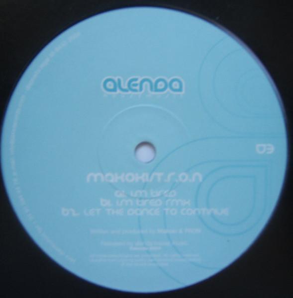 12-дюймовая пластинка MAKOKI T.R.O.N. Я устал AL03 Alenda Housemus 2004 Испания Танцевальная Электроника Б/У