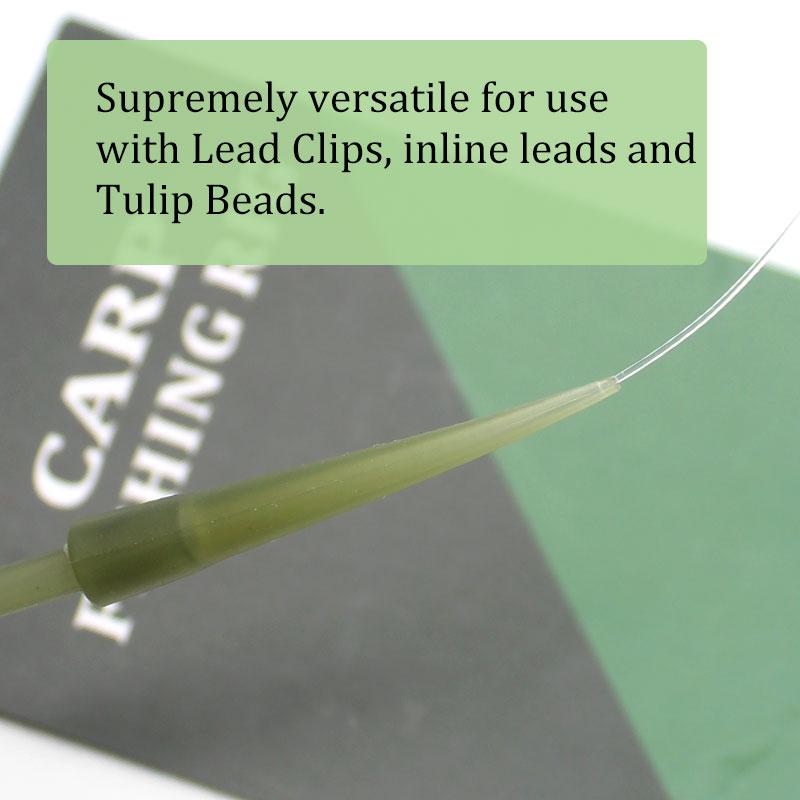 20 шт., рукава для ловли карпа, противозапутывающиеся рукава, соединяются с рыболовным крючком, резиновый наконечник, трубка, коробка для рыболовных снастей, комплект