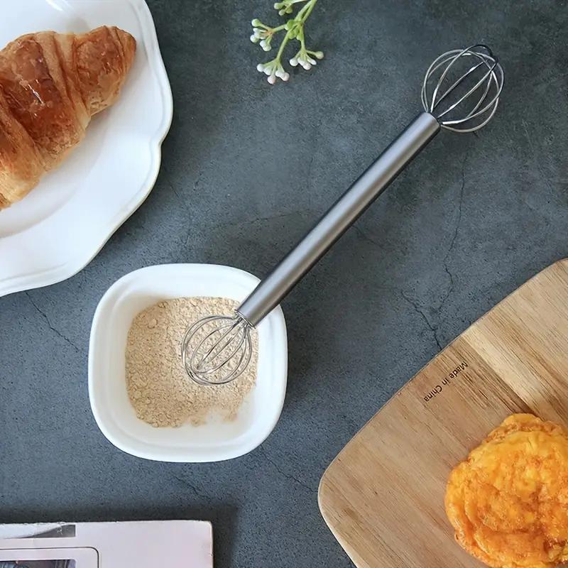 Stainless Steel Miso Mixing Spoon Double Head Measuring Mixer Egg Liquid Sauce Whisk