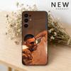 Чехол для телефона Singer R-Rauw Alejandro для Samsung S26,25,24,23,22,30,21,10,9,Ultra,Plus,Lite Черный Мягкий Чехол