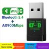 AX900 WiFi 6 и Bluetooth 5.4 USB Сетевой Адаптер - Двухдиапазонный 2.4G/5G