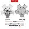 4pc 53mm/100mm/110mm Car Wheel Center Hub Caps Cover Emblem Accessories For Opel Insignia Corsa Antara Astra Zafira Omega Vectra