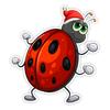 22044#For Ladybug Sticker On The Car Vinyl Decal Waterproof Decoration Car Stickers