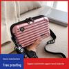 Korean-Style Multifunctional Hard Shell Makeup and Wash Bag: Portable, Large Capacity Crossbody Suitcase for Women