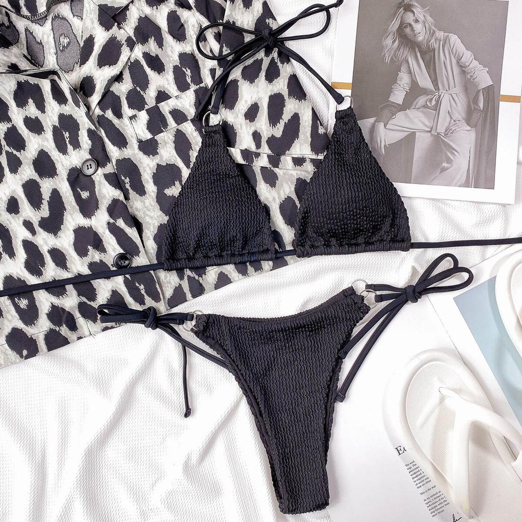 Womens Swimsuit Female Sexy Bikini Micro Bikini Set Black Women Swimwear Bathing Suit Swimming Suits Beachwear Biquini