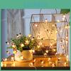 Santa 2m Claus 20led Snowflake Tree Led Light String Christmas Decoration For Home Christmas Ornament Xmas Gift New Year