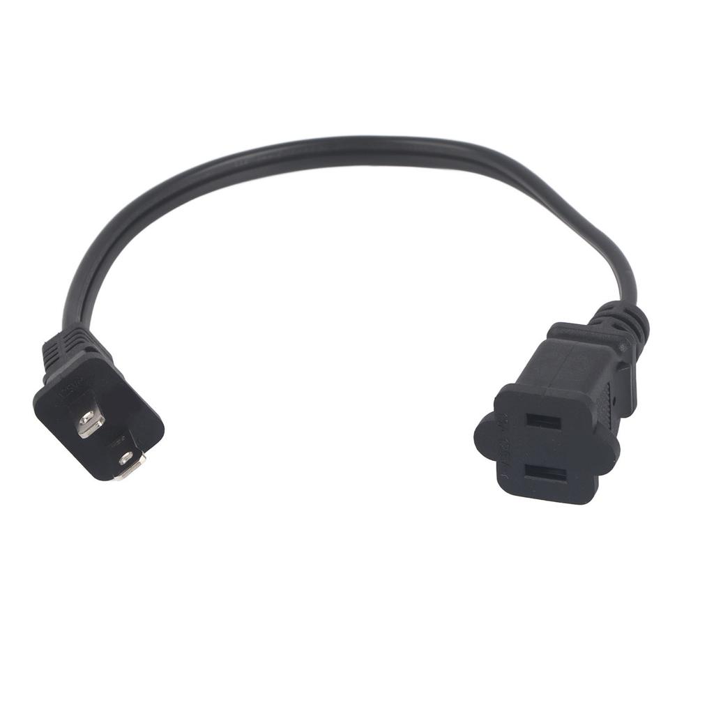 Удлинитель питания NEMA 1-15P к NEMA 1-15R 2-контактный вилка к розетке 12,6 дюйма Сверхмощный кабель питания