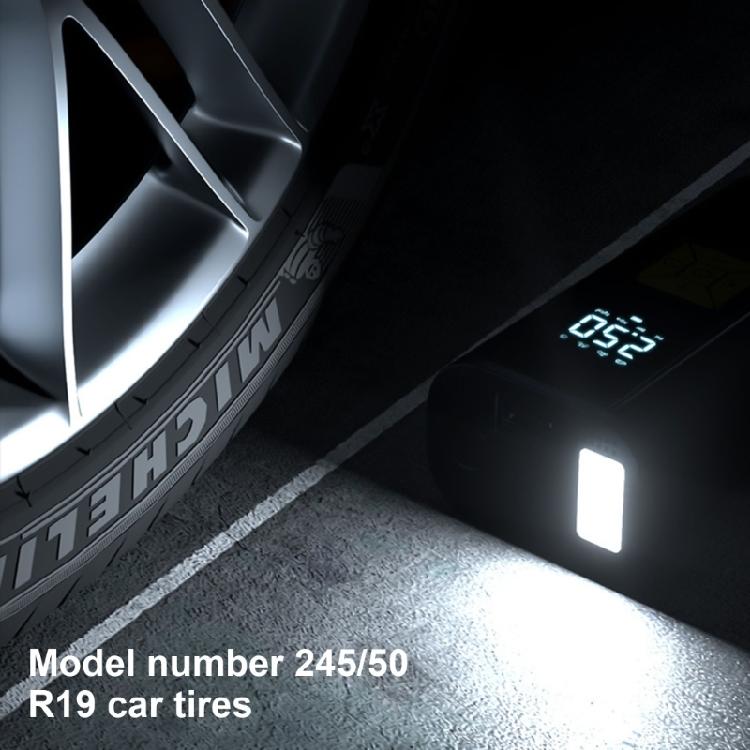 Многофункциональное эффективное пусковое устройство Высокоэффективный шинный насос Воздушный компрессор с предустановленным давлением для автомобиля