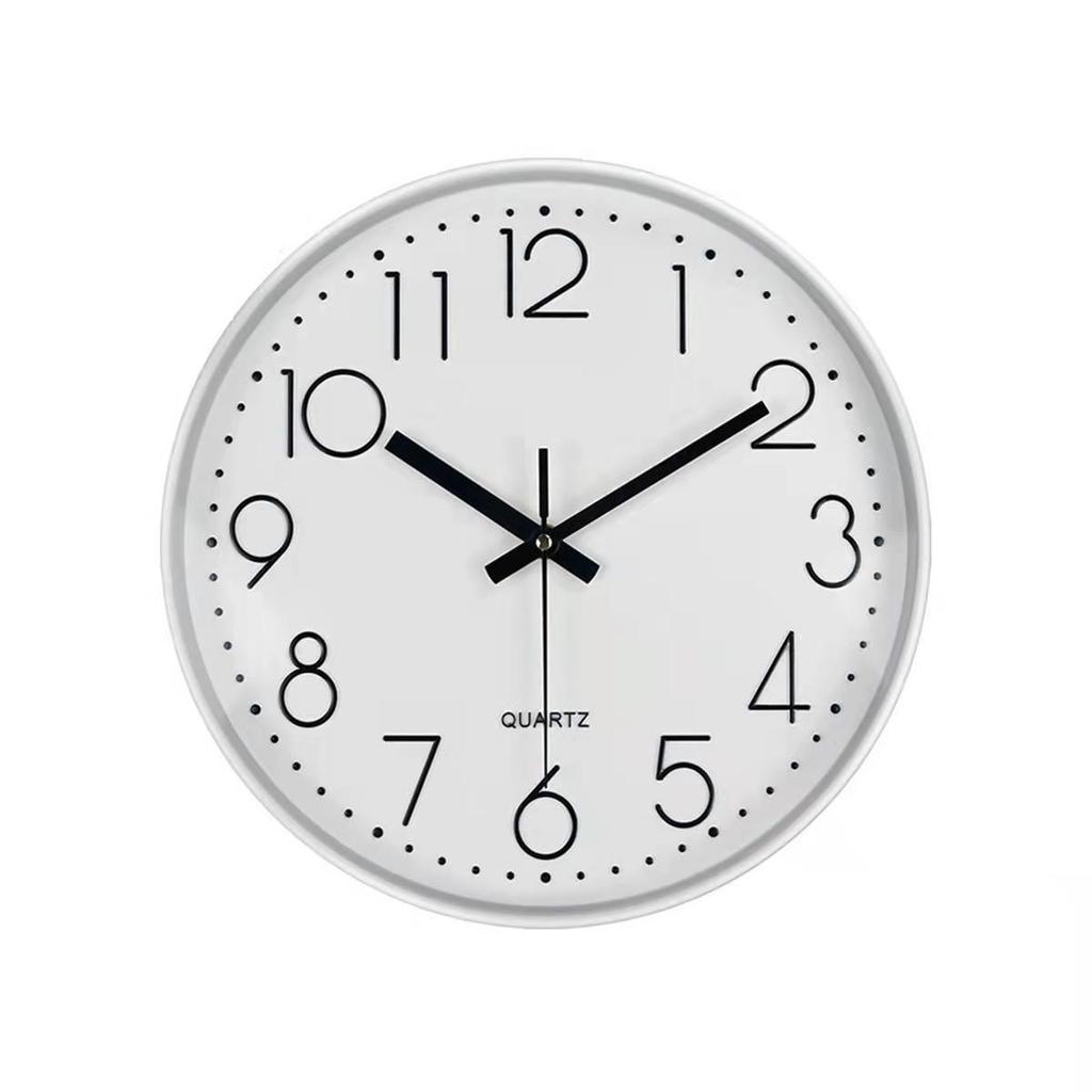 20CM Silent 3D Nordic Style Wall Clock for Living Room