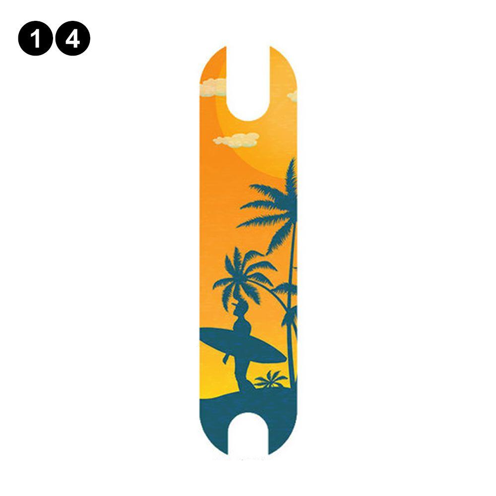 Матовая декоративная накладка Водонепроницаемая солнцезащитная наклейка Аксессуары для электросамокатов Накладки на педали скутеров