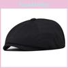 Classic Cotton Beret Hat For Men And Women With Windproof Feature For Casual Outdoor Use