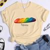 Fun Baguette Faguette LGBT Tshirts Women Men Short Sleeve Lesbian Bisexual Streetwear Fashion Crewneck GAY Trend Tshirts