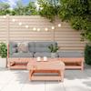 VidaXL Garden Lounge Set 4 Pcs with Cushions Solid Douglas Wood 3186016