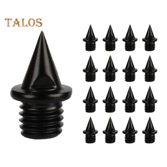 100 Pcs Track Spikes Carbon Steel Track And Cross Country Shoe Spikes with Spike Wrench for Sprinting Sports Running Shoes