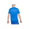 Nike Solid Color Simple Print Small Logo Quick-Dry Round Neck Short Sleeve T-Shirt Men Tops Royal-Blue HF0524-463