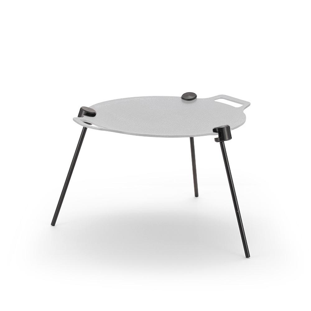 Уличная стойка из алюминиевого сплава для противня для выпечки, сковорода-гриль, съемная поддержка, портативный портативный кемпинг, пикник