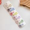 New Fashion Solid Hair Clips For Girls Hair Accessories Sweet BB Clip Barrettes Kids Arrange Broken Hairpins Children Headwear