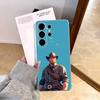 Чехол для телефона RDR2-Артур Морган для Samsung S25, S24, S21, S22, S23, S30, Ultra, S20, Plus, Fe, Note, 10, 9, 5G Прозрачный чехол