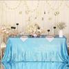 Rectangular Party Sequin Tablecloth Solid Color Table Decoration Dinner Table Cover  Baby Shower