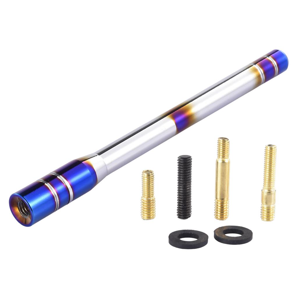 Сменная автомобильная антенна, универсальная автомобильная радиоантенна с противоугонной конструкцией для автомобилей, грузовиков, 5,12-дюймовая легкосплавная автомобильная антенна FM AM