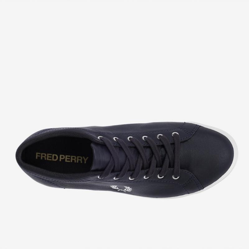 Fred Perry BaSeline Кожаные Мужские Черные Кроссовки Sfpm2437311 267