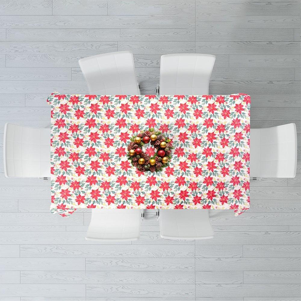 Stain-resistant Christmas tablecloth 220x150 cm