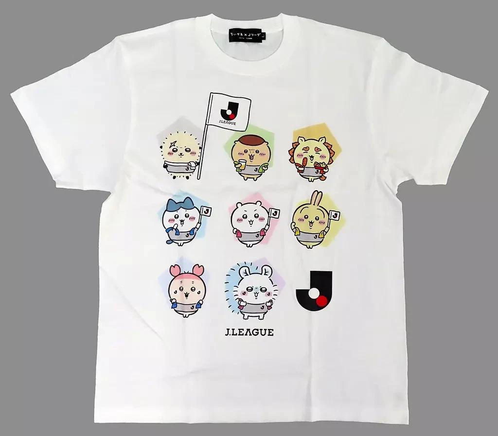 Футболка для чирлидинга Белая XL Chiikawa × J.League (2024)