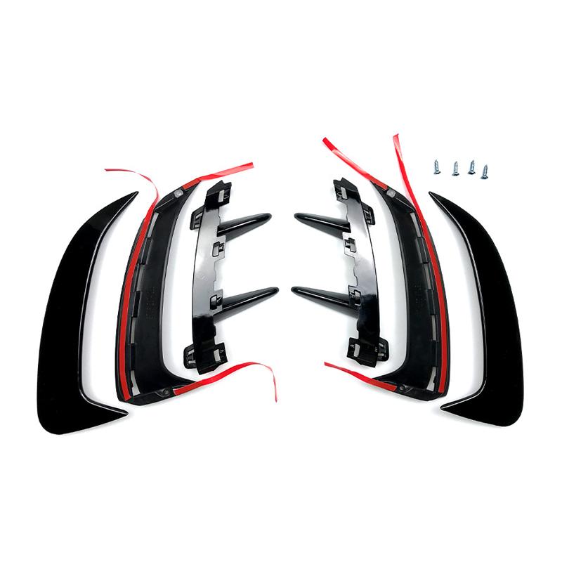 Аксессуары для Mercedes-Benz CLA W177 хэтчбек A45 A35 A180 A200 A220 AMG + спойлер на задний бампер, боковой Canard Air