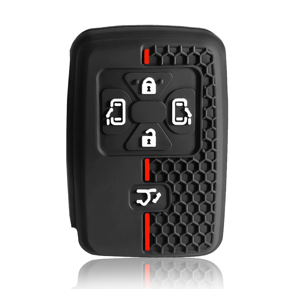 Силиконовый чехол для автомобильного ключа для Toyota Rav4 2008 Premio Auris Rukus Vanguard Estima Alphard Vellfire Чехол Оболочка для пульта Держатель для ключей