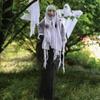 1/2/4 шт. Украшение на Хэллоуин Подвесные призраки Скелеты Марля Дом с привидениями Входная дверь Ужасающие реквизиты для вечеринки Страшный декор Использование