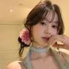 Cloth Rose Hairpin Bohemian Style Girl Hair Clip Cute Simulation Flower Hair Clip  Wedding