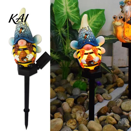 Seasonal Yard Ornaments Solar Garden Stake Light, Waterproof Christmas Outdoor LED Lamp with Warm Powered Path Lights Glow, Decorative