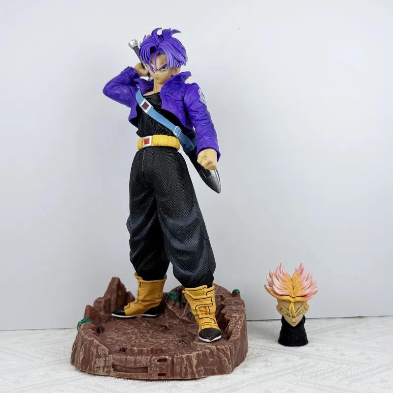 Фигурка Аниме Dragon Ball Z Фигурка Тракс Супер Сайян Тракс ПВХ Модель Статуэтка Кукла Коллекция Украшение Игрушки Подарок