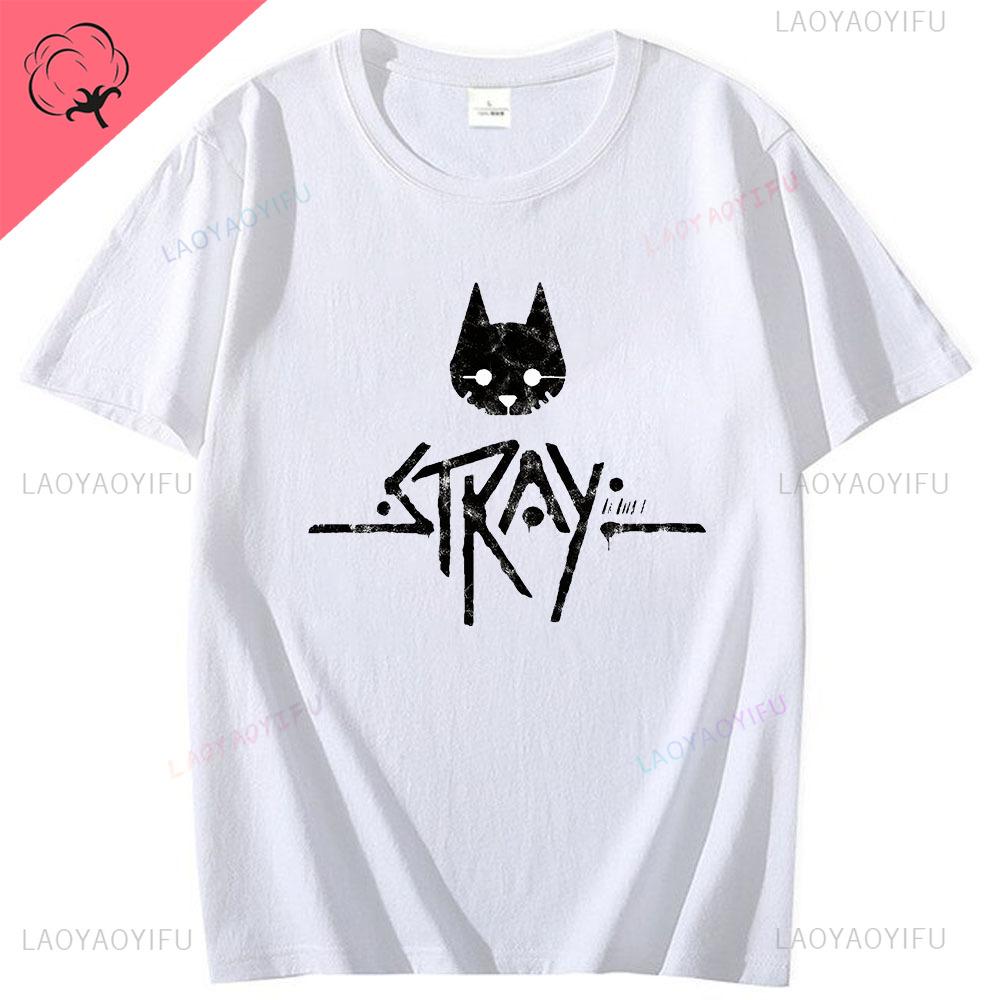 Классическая футболка Stray Cats Rock Футболка для фанатов американской группы Rockabilly Хипстер Уличная мода Дышащая для парня и девушки Унисекс Женская хлопковая футболка