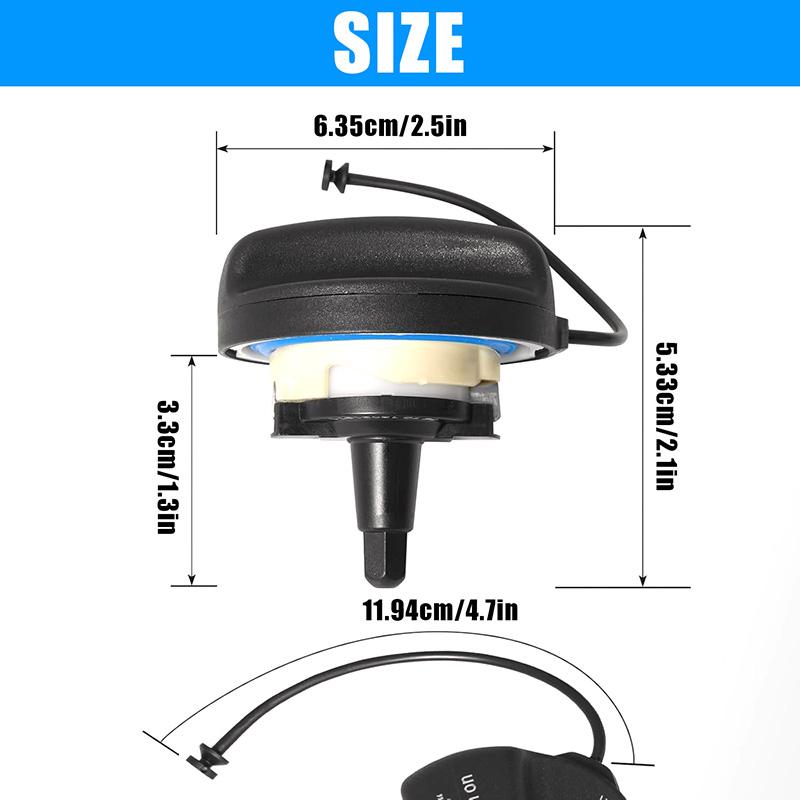 1pcs Black Car Fuel Tank Gas Cap For BMW 1 Series M E82/135i E82/530i E60 16117222391,16116756772