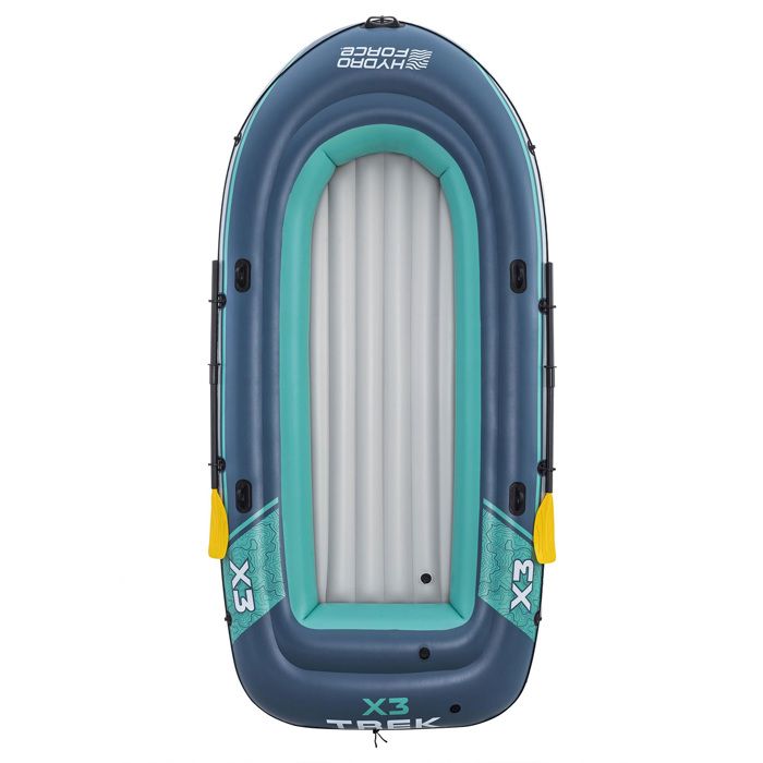 Inflatable Boat - Bestway - Trek X3 - 3 Persons - 294 X 137 Cm - Durable PVC
