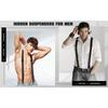 Adjustable Hidden Suspenders High Elastic Adjustable Straps Strong Clips  for Wedding Suit Skirt