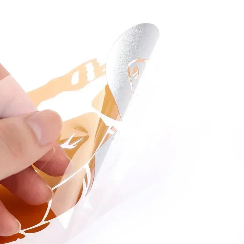 15x11СМ 3D Уважение к Байкерам Водонепроницаемая Съемная Мотоциклетная Светоотражающая Виниловая Наклейка Декаль Автомобильная Наклейка на Заднее Стекло