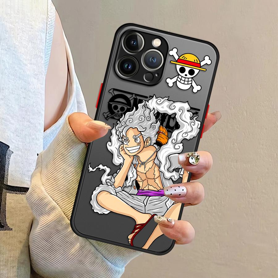 Крутой чехол One Piece Luffy для iPhone 17 Pro Max 16 Plus XS XR 14 12 15 Air 7 8 SE 11 13 Mini Funda Задняя крышка телефона