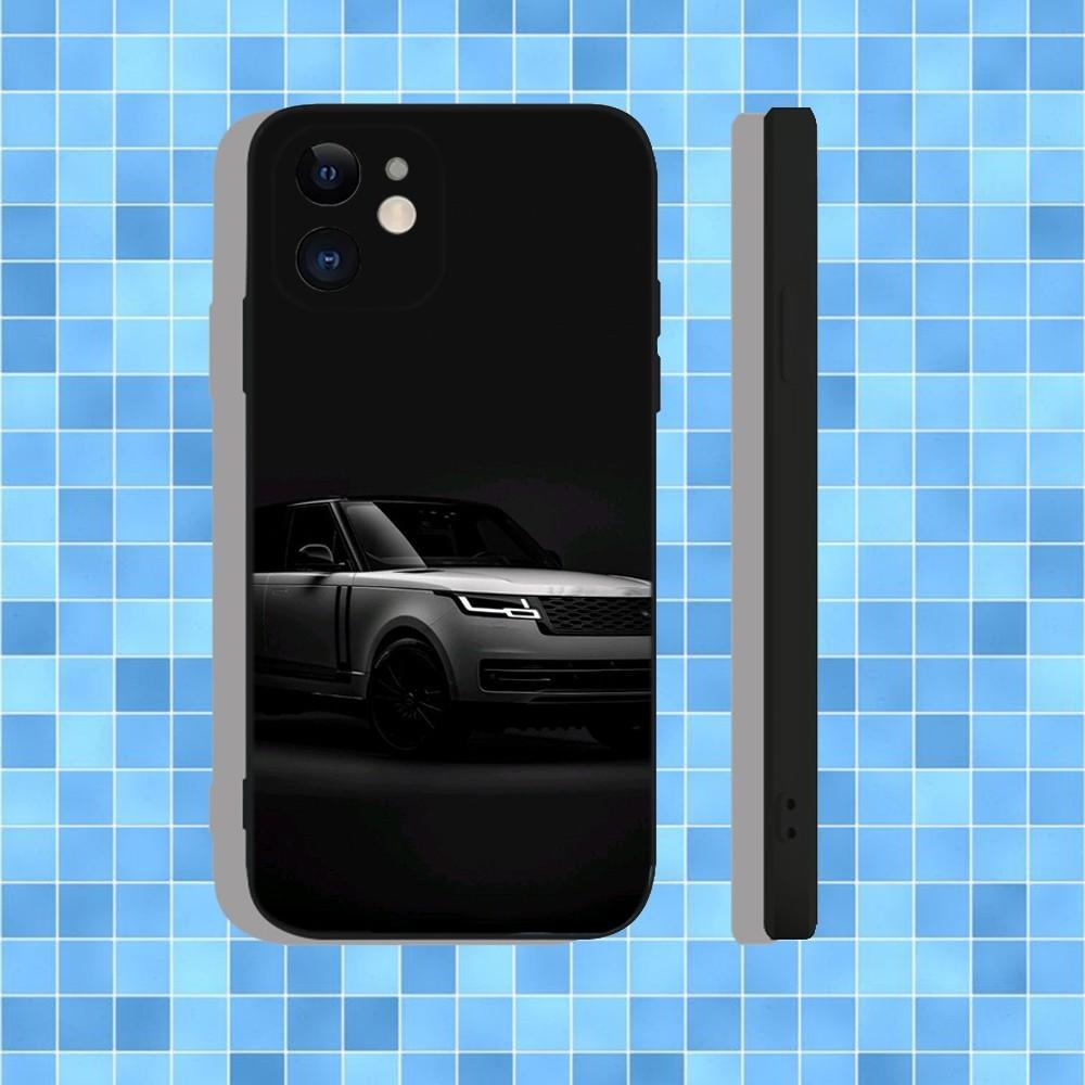Чехол для телефона Range Roveres Sport R для iPhone 16,15,14,13,12,11,Pro,Max,Plus,X,XS,XR,SE,8,7,Mini, Мягкий силиконовый черный чехол