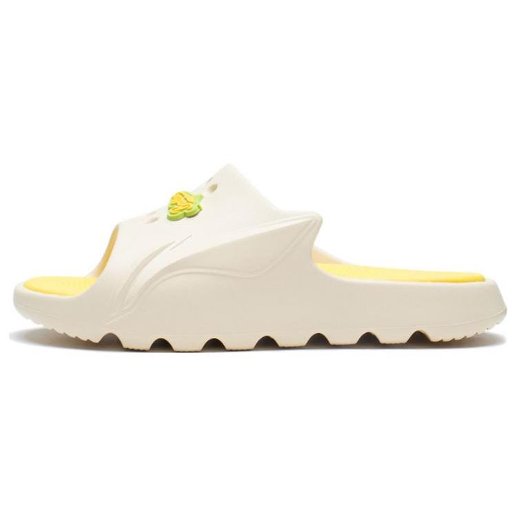 Женские шлепанцы Li Ning Vanilla Yellow ABTS004-2