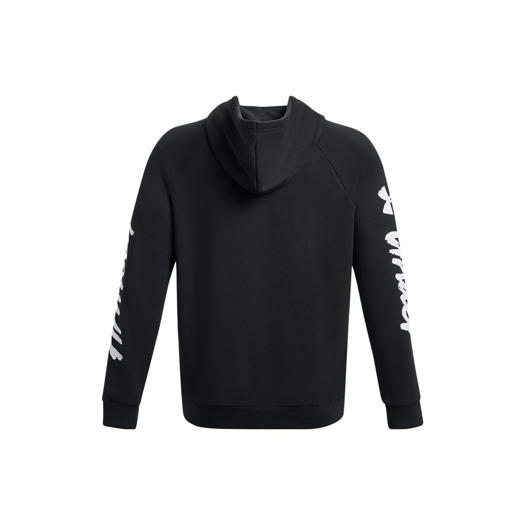 Under Armour Толстовка с капюшоном и принтом логотипа Alphabet Мужские топы Черный 1379760-001