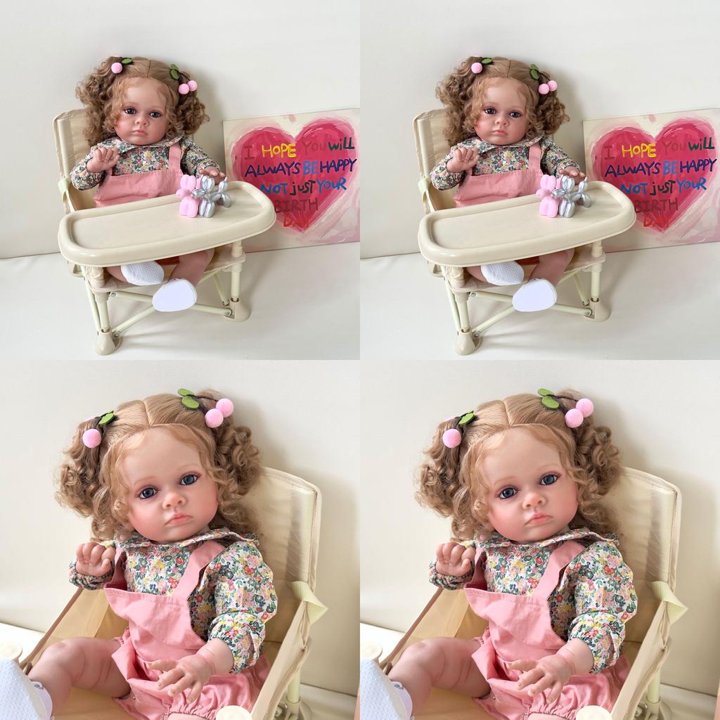 Силиконовая кукла реборн 60 см, реалистичный малыш для коллекционеров и в подарок