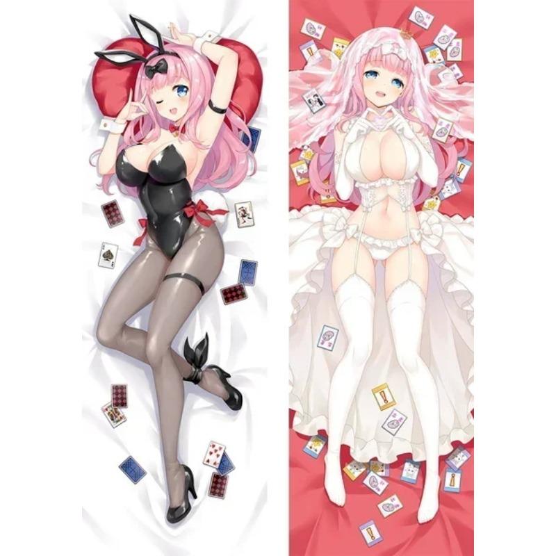 180 см Японское аниме Кагуя-сама: Love Is War Fujiwara Chika Dakimakura Otaku мужской чехол для подушки Fullbody пледы наволочка подарок