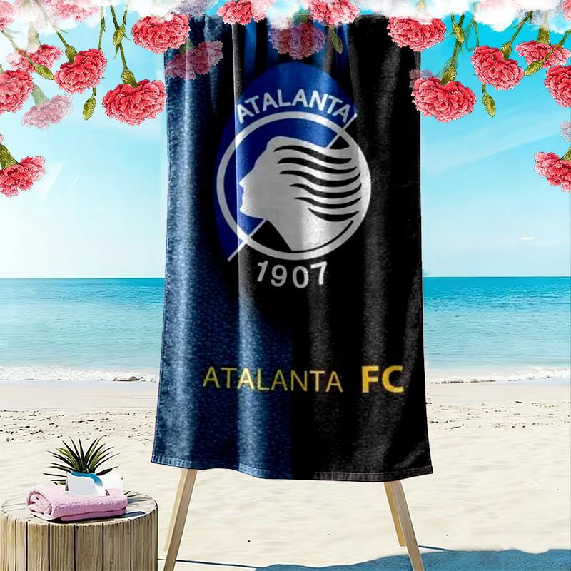 Пляжное полотенце с принтом Atalanta, большое, мягкое, быстросохнущее, для пляжа, кемпинга, плавания