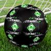 SV Werder Bremen Indoor Soccer Ball Colorful All Ages Size 5 Machine Stitched PVC Competition Ready Durable High-Bounce