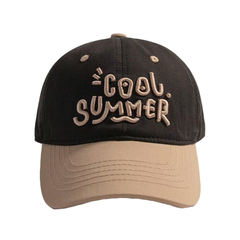 2-7 Years Adjustable Sun Hat Letter Embroidery Peaked Hat Summer Beach Cap Boys Girls